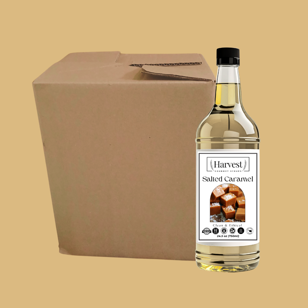 Salted Caramel Syrup - Case of 9 Bottles
