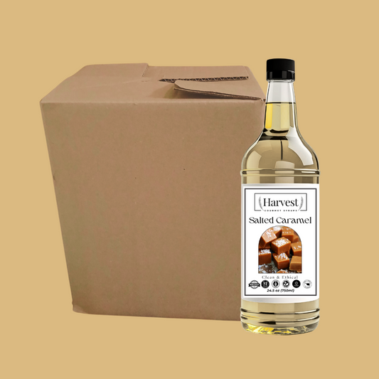 Salted Caramel Syrup - Case of 9 Bottles