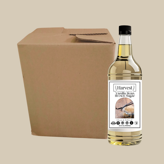Vanilla Bean Brown Sugar Syrup - Case of 9 Bottles